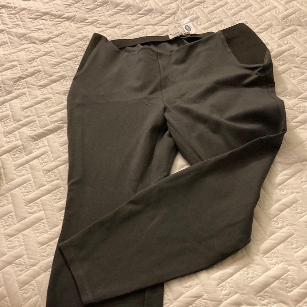 NWT Old Navy jodhpur style pants - gray - Picture 1 of 5